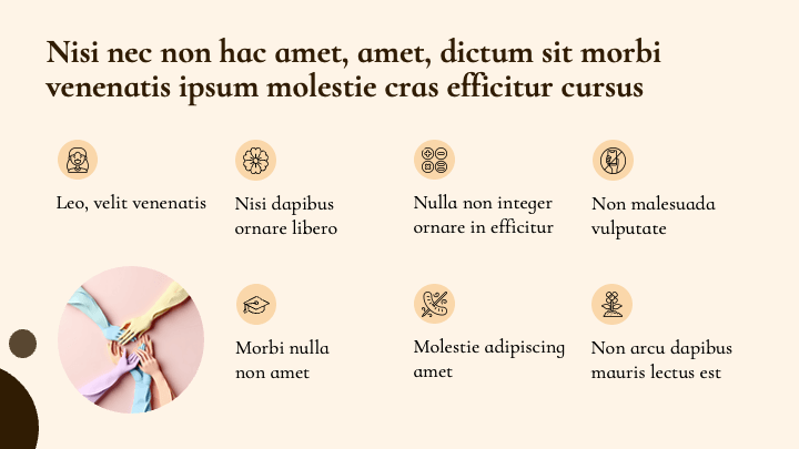 Paper Collage Orange Warm slide 8